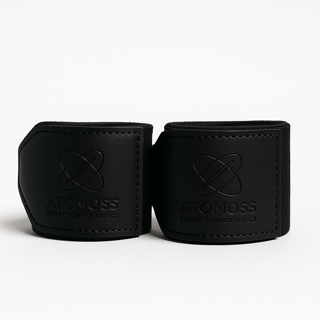 Atomoss Signature Hand Wraps — Leather Strap 4.5m | Boxed Edition