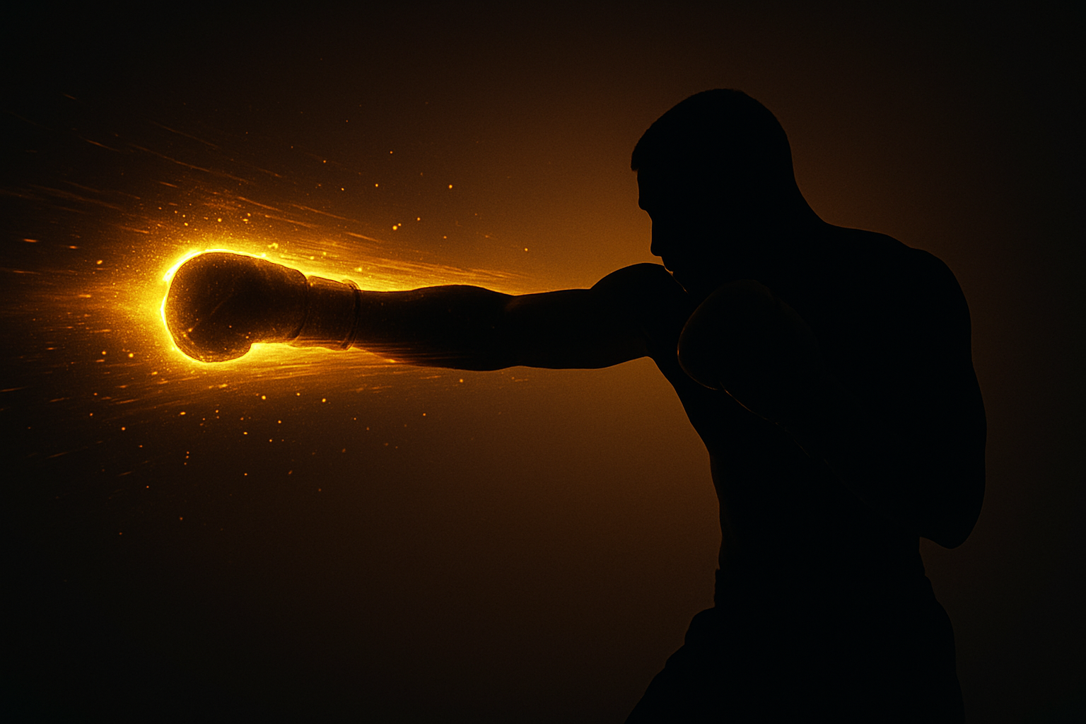 behind the punch